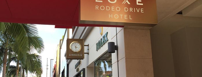 Luxe Hotel Rodeo Drive is one of Oteller.