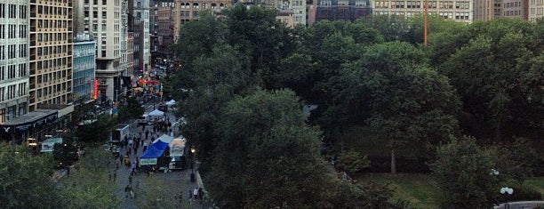Union Square Park is one of NYC's Presidential Haunts.