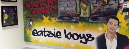 Eatsie Boys Cafe is one of Houst-on.com | Coffee.