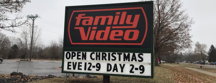 Family Video is one of work.