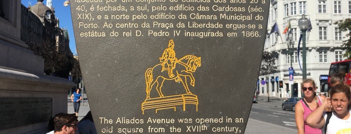 Monumento a Dom Pedro IV is one of Porto 🇵🇹.