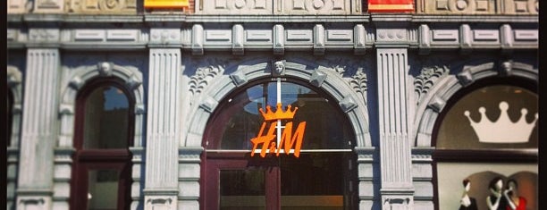 H&M is one of Amsterdam.