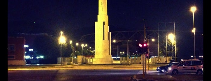 Obelisco del Foro Italico is one of Obelisks & Columns in Rome.