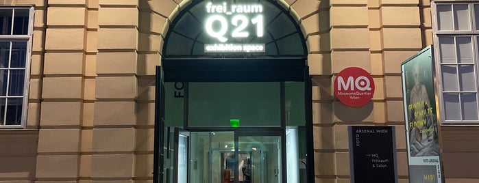 q21 - quartier21/MQ is one of Vienna sights.