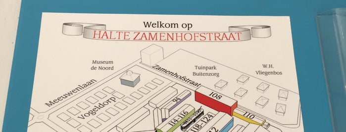 Halte Zamenhofstraat is one of I ♥ Noord > 2/2❌❌❌.