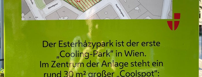 Esterházy-Park is one of Lieblingsorte – Wien.