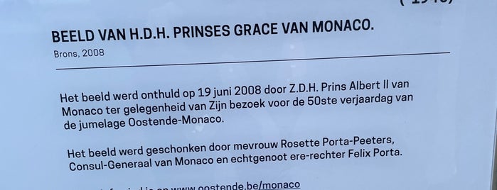 Monument Grace Kelly is one of Oostende🇧🇪.