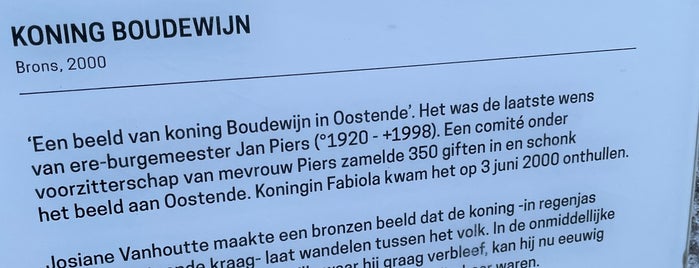 Beeld Koning Boudewijn is one of Oostende🇧🇪.