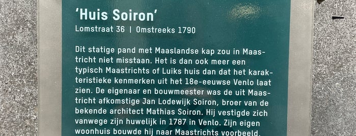 Vila (Huize Soiron) is one of Arcen & Venlo.