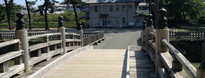 Sumiyoshi-bashi Bridge is one of 小田原城.
