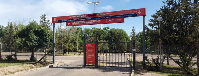 Estadio Malvinas Argentinas is one of Locais curtidos por Lucas.