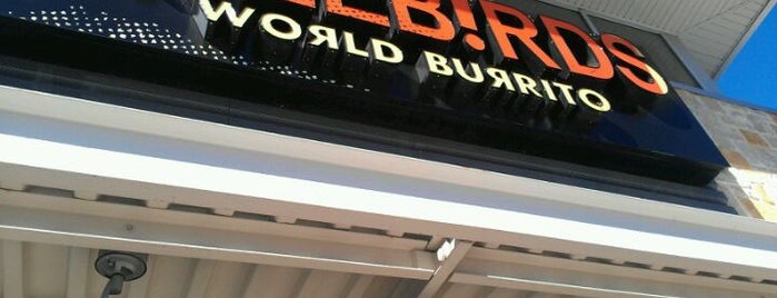 Freebirds World Burrito is one of Lugares favoritos de Joe.