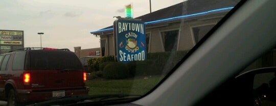 Baytown Seafood is one of Orte, die Kevin gefallen.
