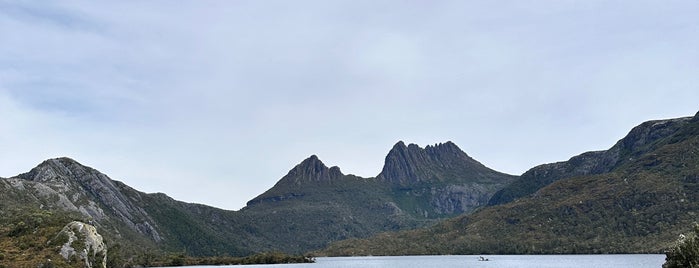 Dove Lake is one of Tasmania.