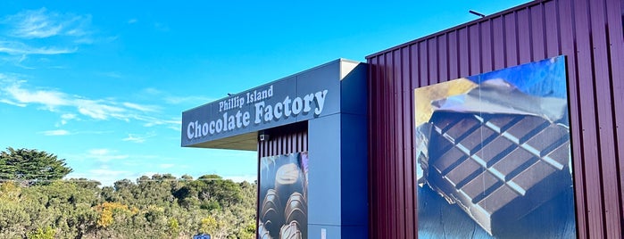 Phillip Island Panny's Chocolate Factory is one of Oz.