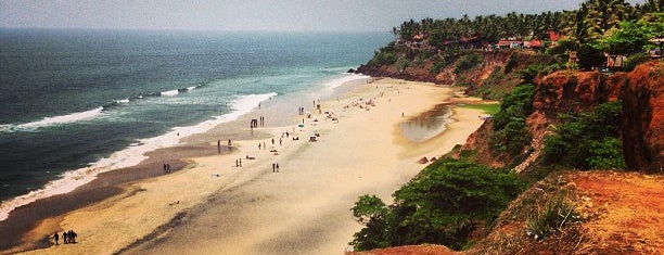 Varkala Beach is one of South India.