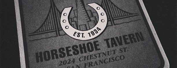 Horseshoe Tavern is one of SF Legacy 100.