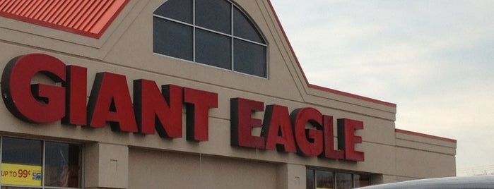 Giant Eagle Supermarket is one of Check Ins.