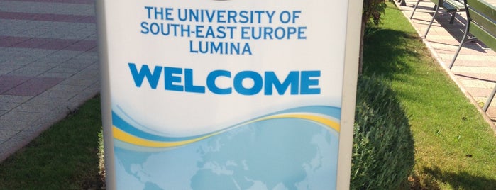 Universitatea Europei de Sud-Est Lumina is one of Universități din România.