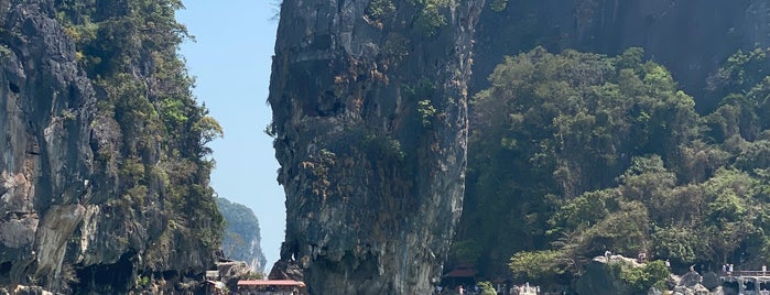 Koh Tapu (James Bond Island) is one of Phuket.