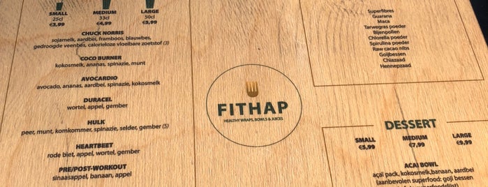 Fithap is one of vegetarische gerechten.