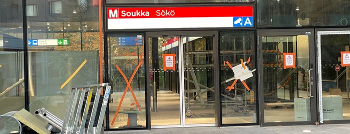 Soukka / Sökö is one of Espoon kaupunginosat, Esbo stadsdelar.
