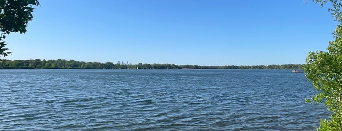 Lake Nokomis is one of parks.