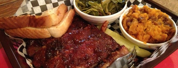 Wiley's Championship BBQ is one of Savannah.