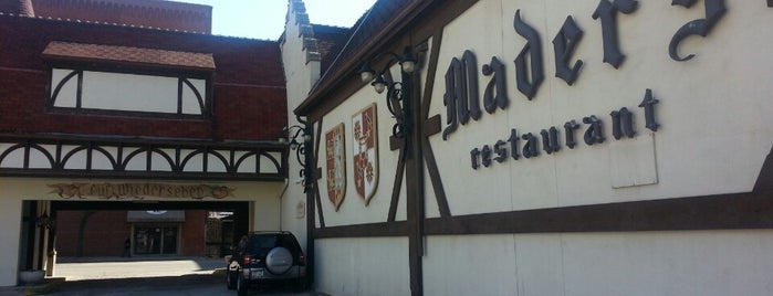 Mader's Restaurant is one of Must-eat Milwaukee.