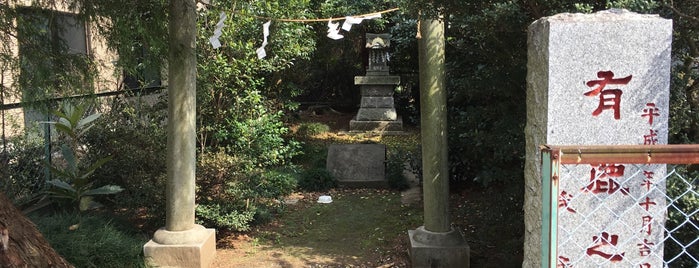 有鹿之池 is one of 神奈川東部の神社(除横浜川崎).