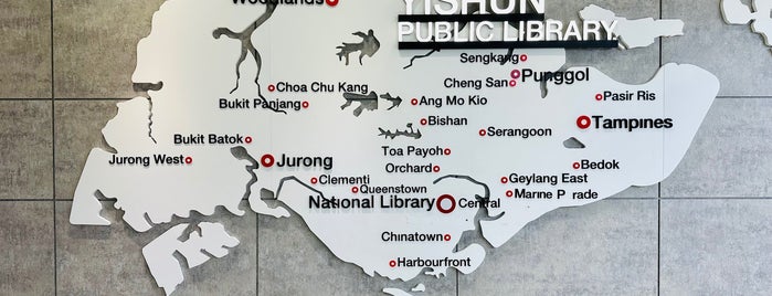 Yishun Public Library is one of @Singapore/Singapura #6.