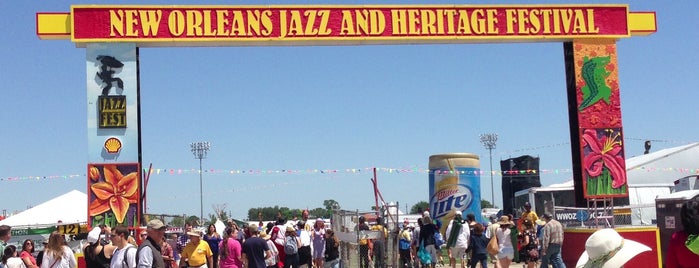 New Orleans Jazz & Heritage Festival is one of NoLa: Jazzy.