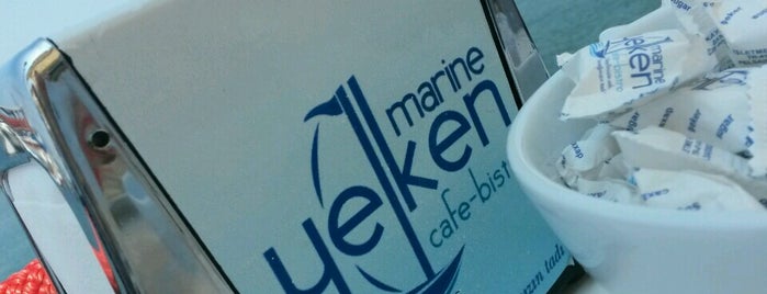 Yelken Marine Cafe & Bistro is one of สถานที่ที่ Canan ถูกใจ.