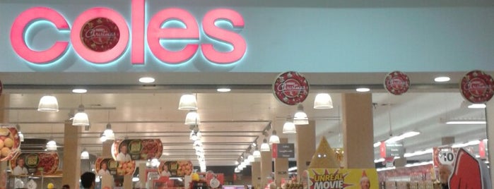 Coles is one of Westfield Eastgardens Shops and Food.