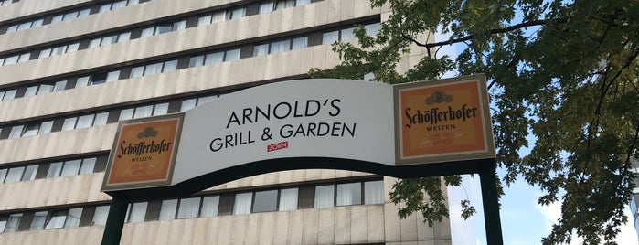 Arnold's Grill & Garden is one of Düsseldorf Best: Steaks & burgers.