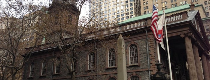 St. Paul's Chapel is one of NYC2018.