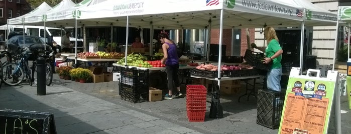 Grove Street Farmers' Market is one of Jersey City go-to spots.