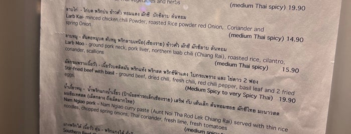 Larb Koi Thai Home Cooking is one of WG's Berliner Dinner.