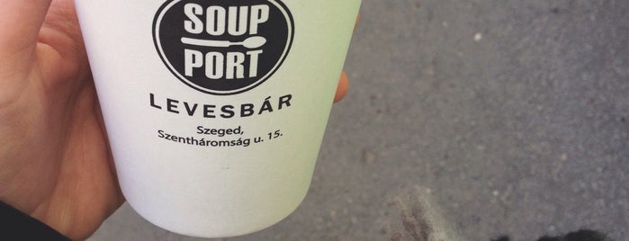 SoupPort Levesbár is one of 🌶 Сегедин.