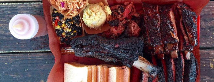 La Barbecue Cuisine Texicana is one of Road Trip: Austin, TX to Santa Fe, NM.