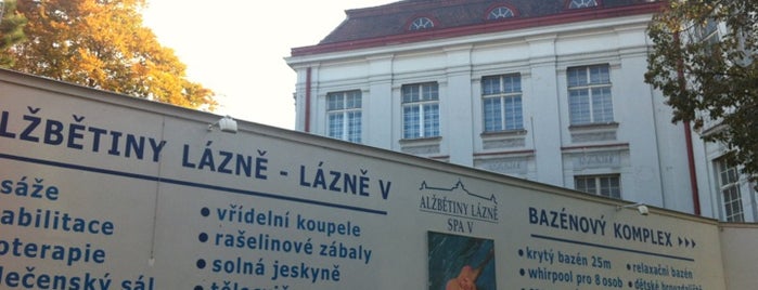 Alžbětiny lázně | Lázně V is one of Karlovy Vary / 2012.