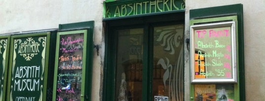 Absintherie is one of Praga / 2012.