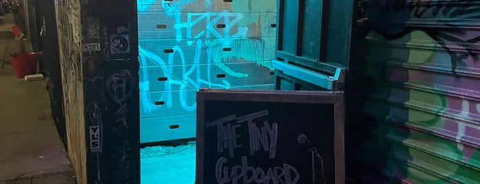 The Tiny Cupboard is one of NYC Nightlife.