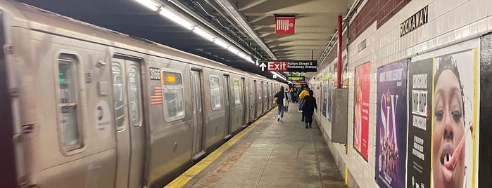 MTA Subway - Rockaway Ave (C) is one of NYC Subways A/C/E.