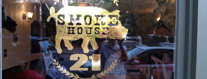 Smokehouse 21 is one of Cal Road Trip.