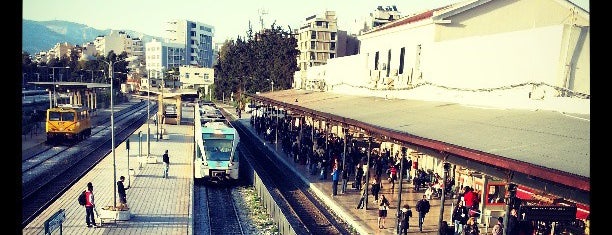 Athens Railway Station is one of The Seven Ten Split Bagde.