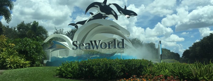 SeaWorld Orlando is one of ParquesDiversion Orlando, Florida.