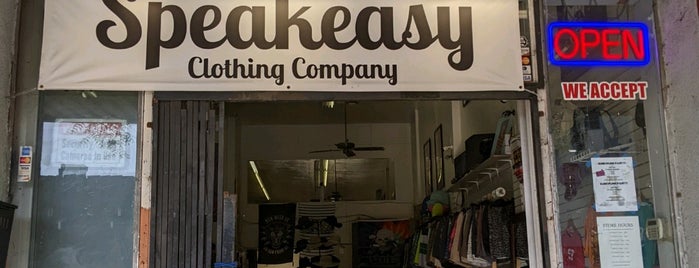 Speakeasy Clothing Company is one of Dimitri2.