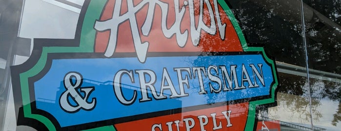 Artist & Craftsman Supply is one of East bay shops.