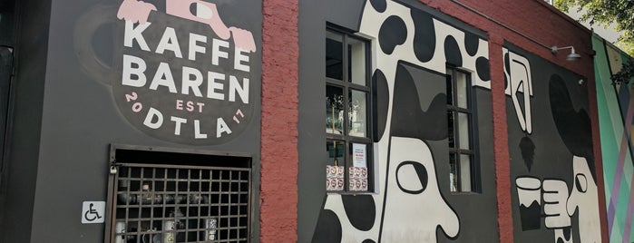 Kaffebaren is one of Fred's LA list.